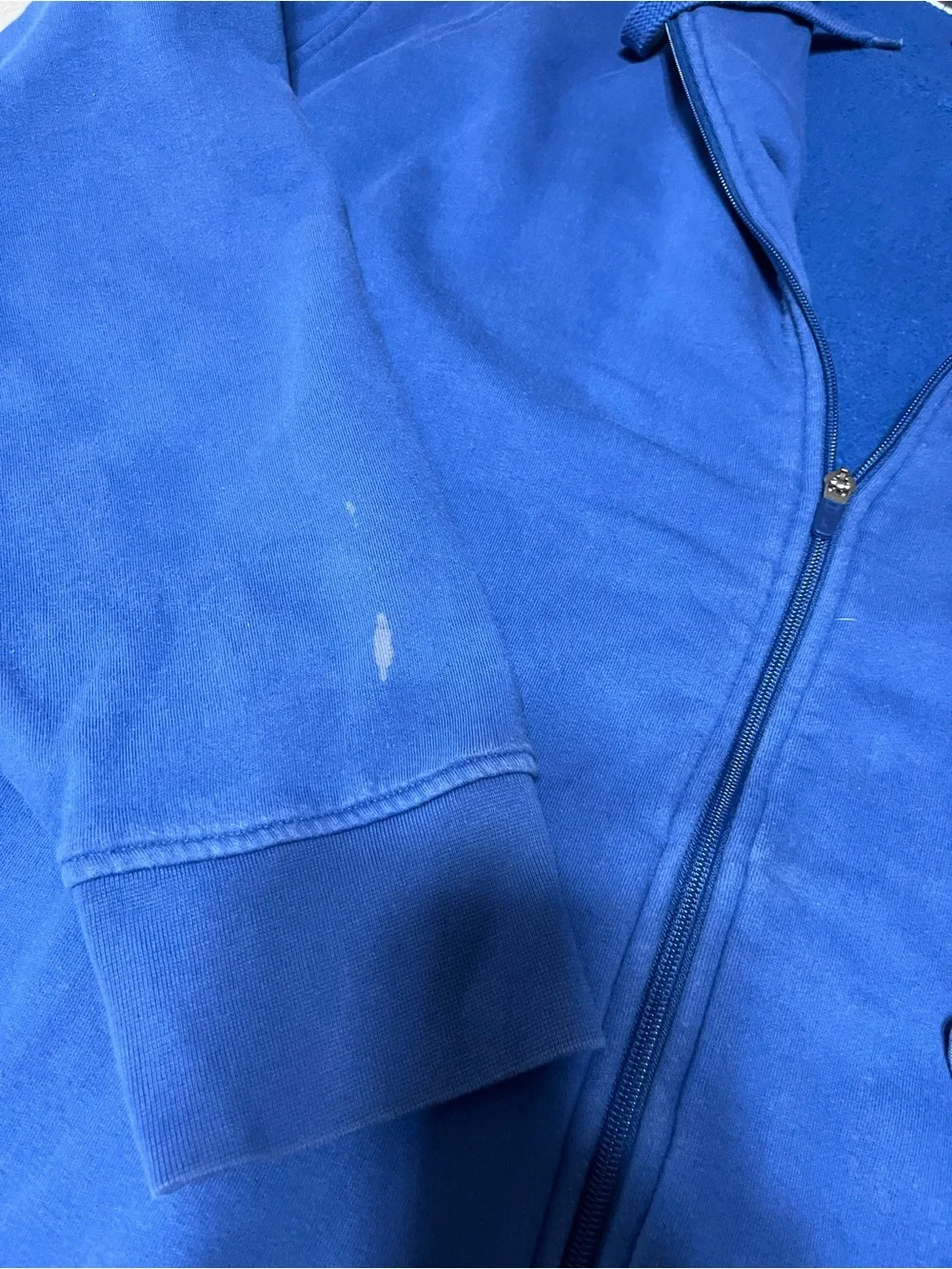 Lacoste Men’s Blue Full-Zip Hooded Sweatshirt 4XLB